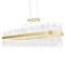 Cwi Lighting Genevieve LED Chandelier With Medallion Gold Finish 1063P47-169-RC - alternate 7